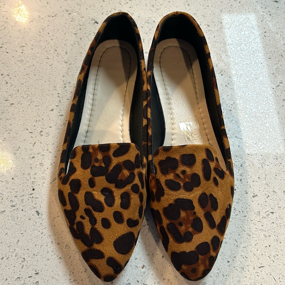 Leopard flats.
